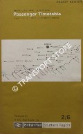 Book cover of Main Line and Suburban Passenger Timetable, Pocket Edition from 1 June 1968 until further notice by British Rail Southern Region [ABC Rail Guide]